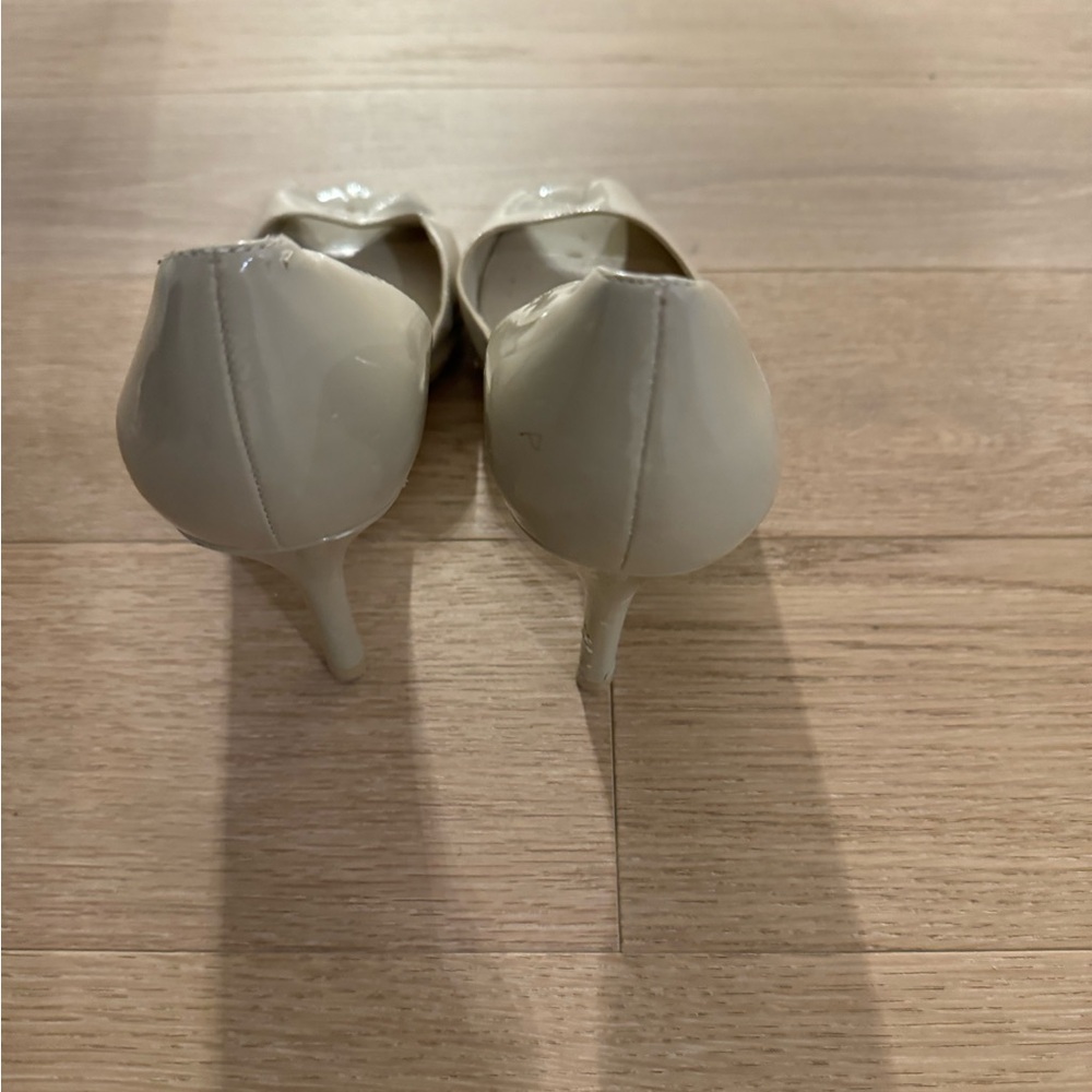 Peep toe heels